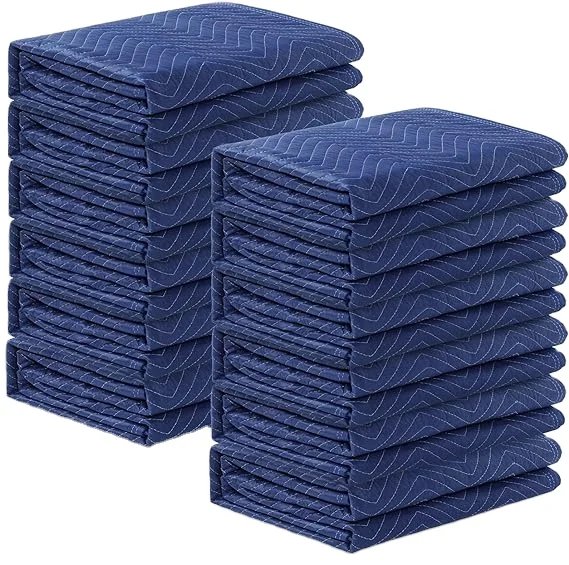 Baimai Non-woven Moving Blanket Quilted Furniture Blanket for Furniture Transport Packing