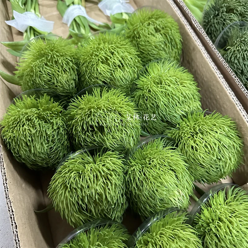 Kewei 031 Artificial Grass Ball Dianthus Grass Balls Decor Scallion