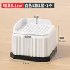 087 Carré blanc [6,8*6,8*5,1 cm] 1 pièce