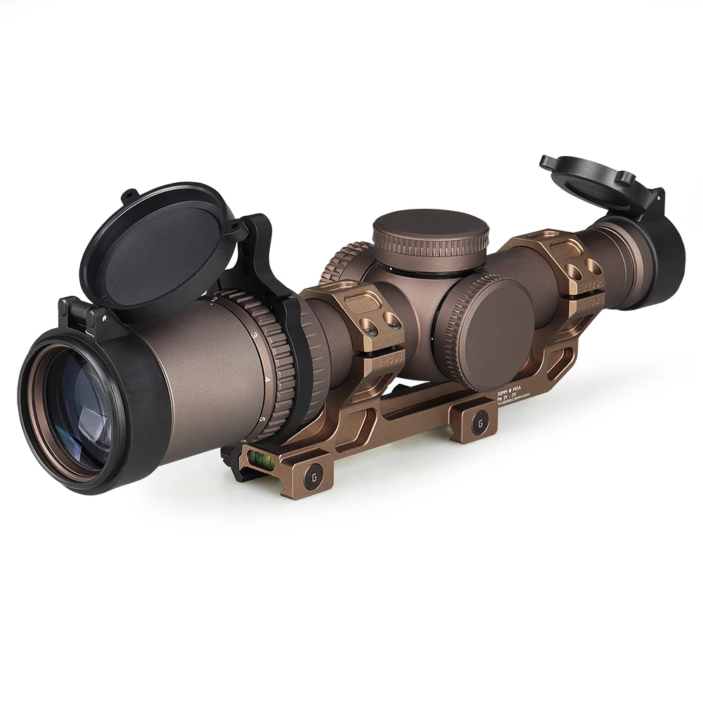 Hunting Sight Tactical 1-6x24IR Scope Sight with Scope Mount HK1-0408 LPVO Fast Focus Optic Scope