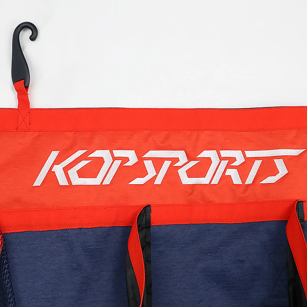 Kopbags Wholesale Custom Hanging Baseball Helmet Bags Holds 12 Helmet Organizer for Baseball and Softball Teams supplier