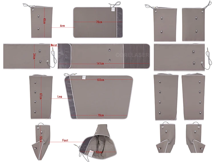  Customized Professional 3 In 1 Infrared Device Full Body Pressotherapy Lymphatic Drainage Machine 