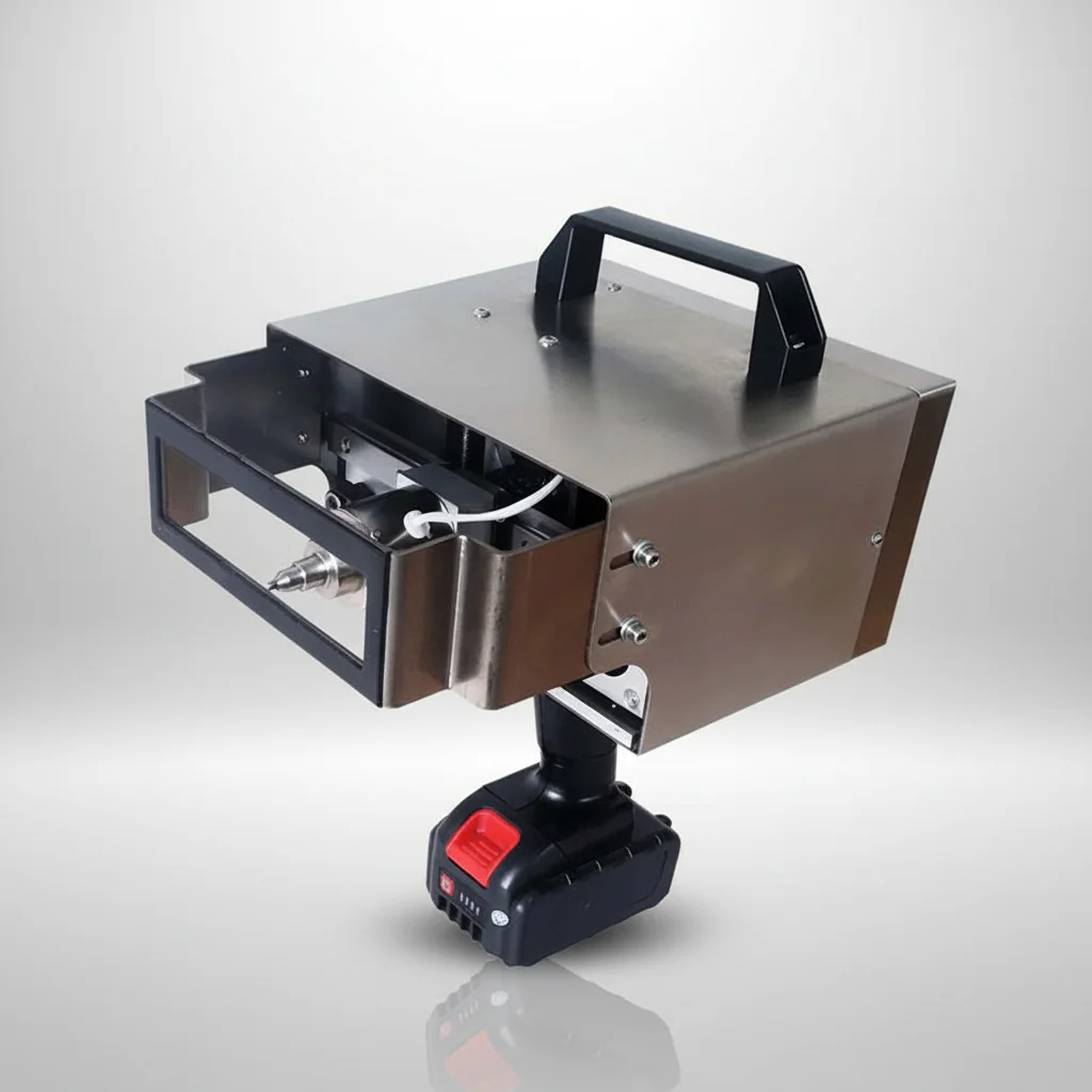XY/SD-4-12040 Portable Handheld Pin Peen Marking Machine  Electric Metal Engraving Tool for Vehicle Chassis VIN Number Coding