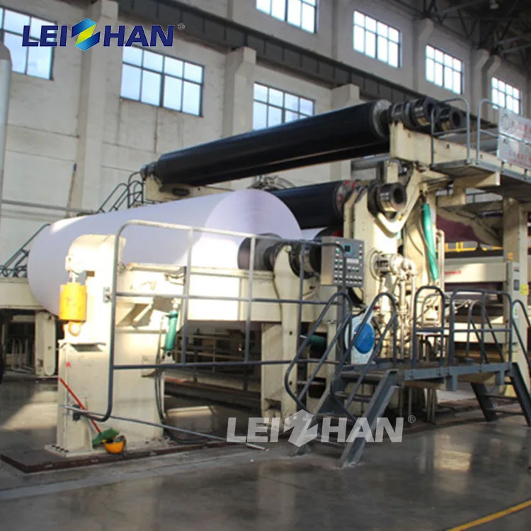 Waste Paper Recycling Production Line Paper Manufacturing Plant Jumbo Roll Toilet Tissue Paper Making Machine
