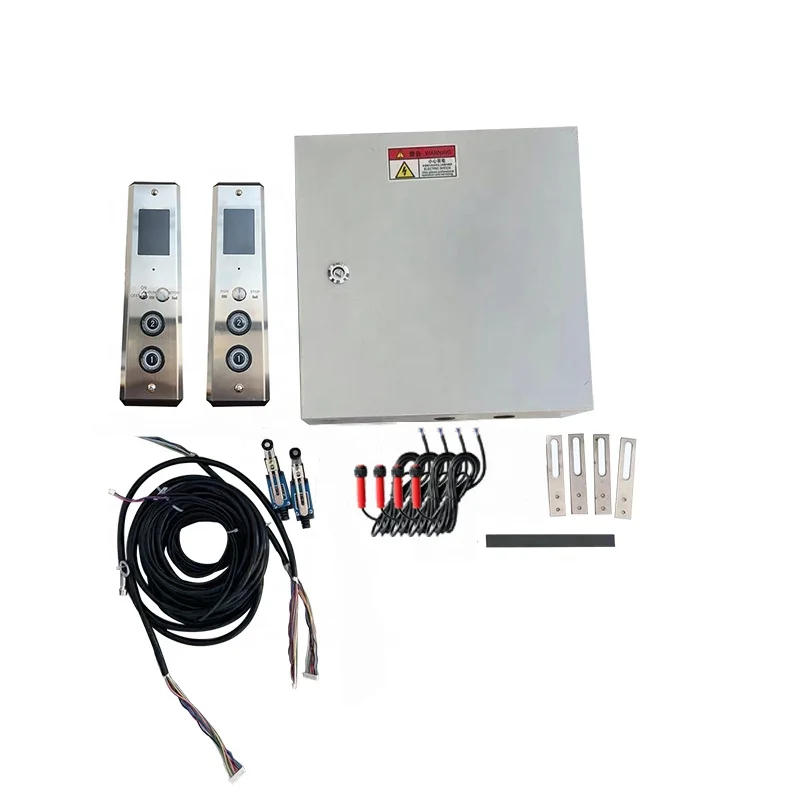 Full Dumbwaiter Control Panel with Wiring /home Lift Controller System with Call Panel Full Kit 2 Floors Villa Elevator