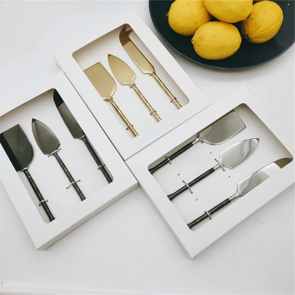 Набор кованых ножей для сыра