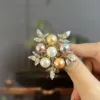 Plated Copper Brooch