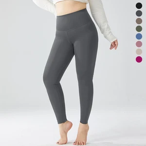 OEM High Waist Women's Sports Yoga Tights Breathable & Stretch Leggings with Custom Logo Plus Size Available