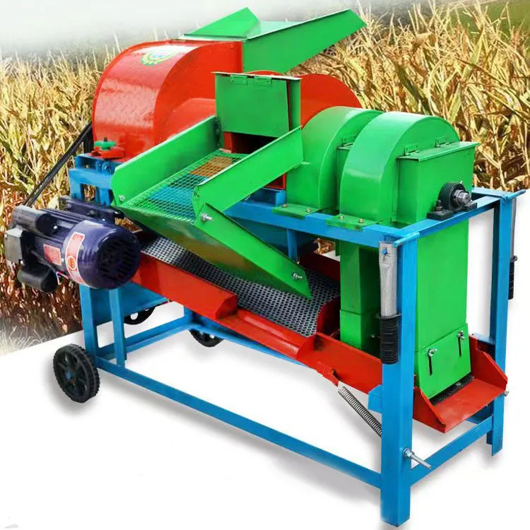 Multifunctional Diesel Engine Thresher Metal Feed Processing Machine for Farm Use Shelling Bean Wheat Paddy Rice Maize Corn