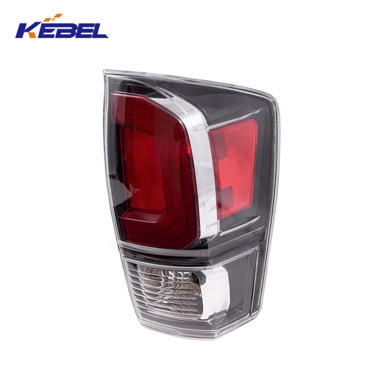 KEBEL Car Accessories Tail Lamp Bright Frame 81550-04220 OEM 81560-03220 Car Tail Light for Toyota Tacoma 2021