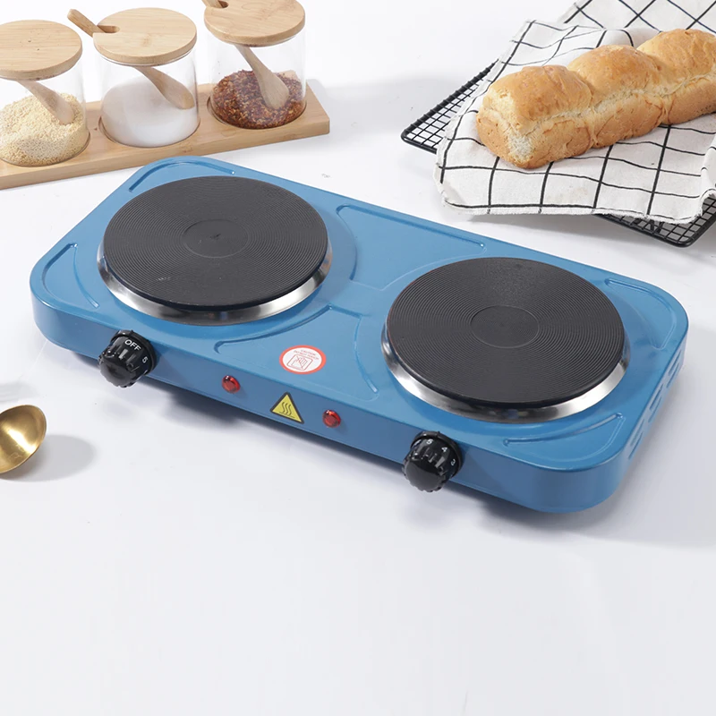 Countertop Multifunction Adjustable Portable Hot Plate Electric Double Cooking Stove