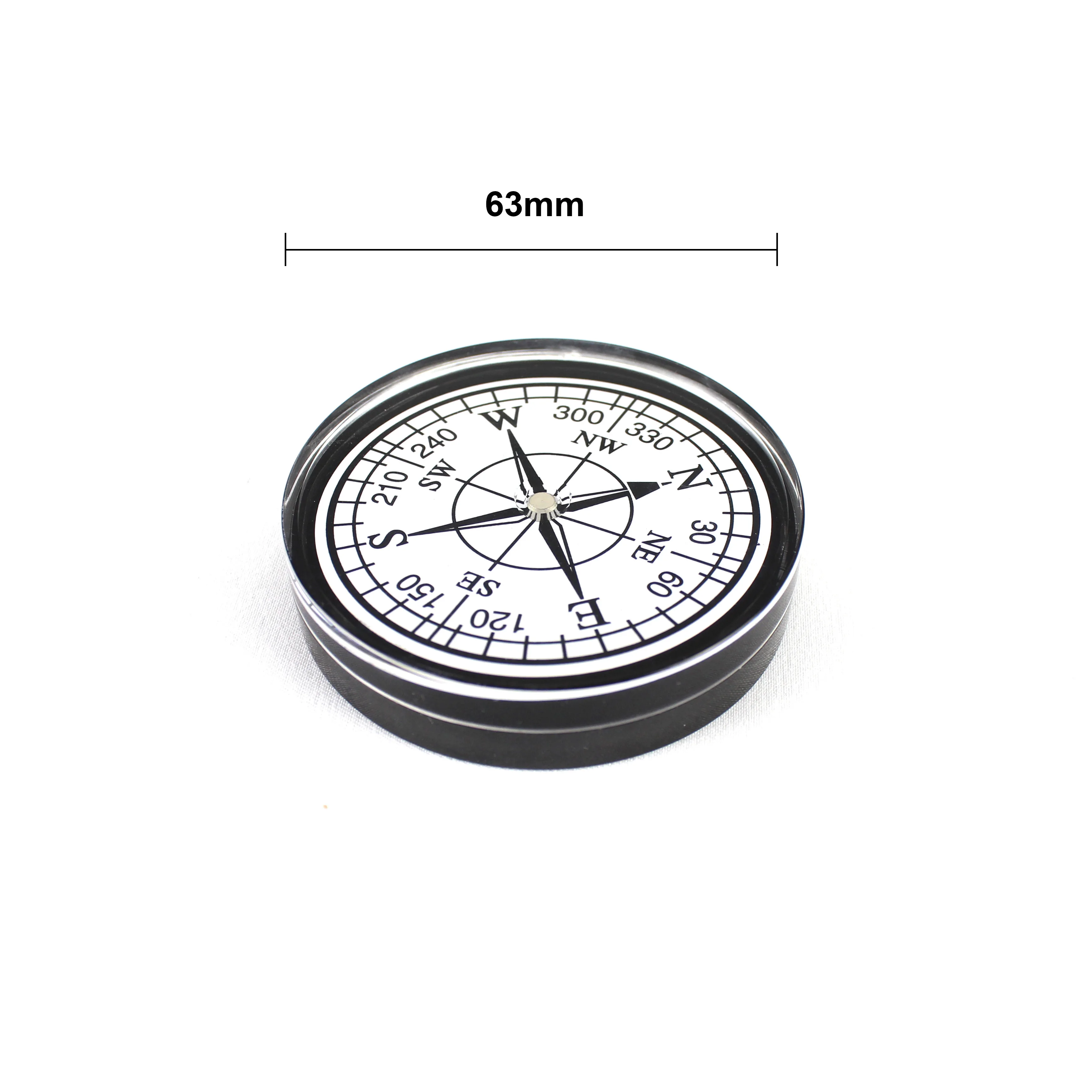 Обучающий компас 63 мм Компас для пеших прогулок и кемпинга