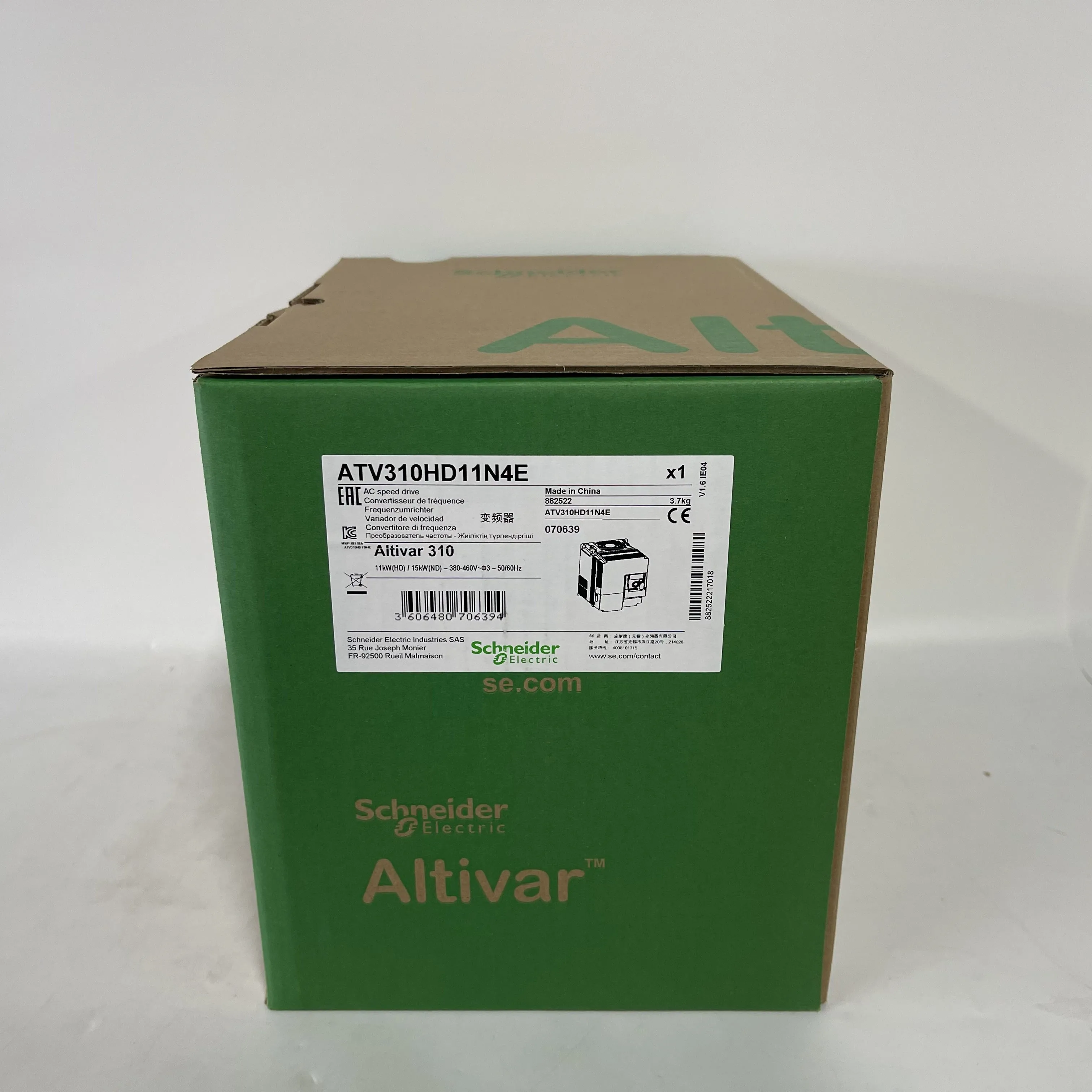 Schneider Variable Frequency Drive Inverter ATV310HD11N4E