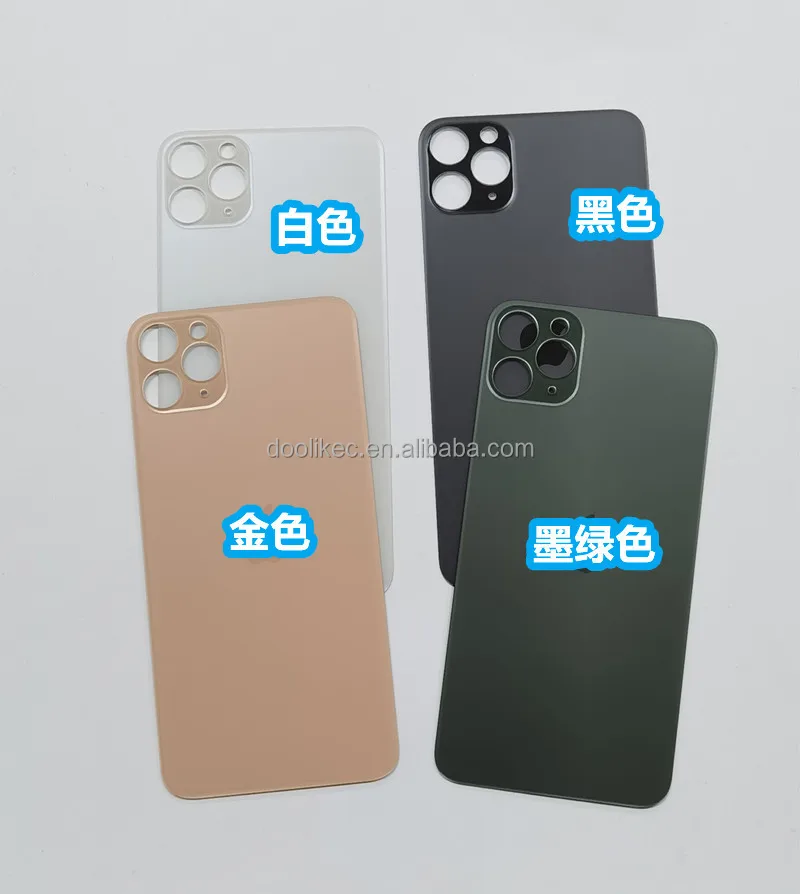 Mobile Phone Back Glass Cover Housing For Iphone X 11 12 13 Mini Pro