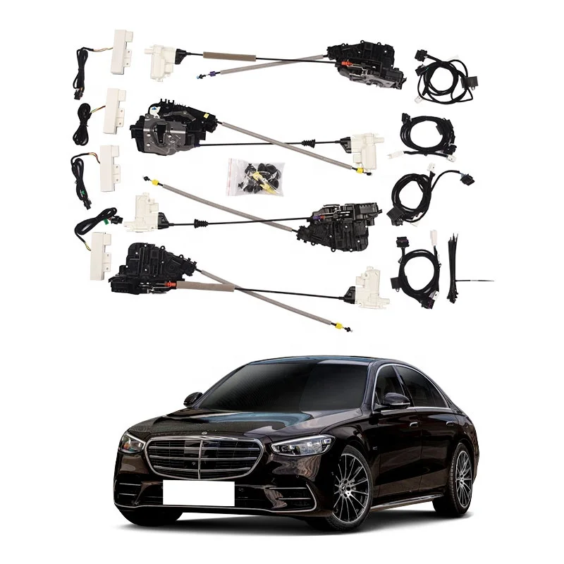 Soft Close Latch Actuator Electric Suction Car Door Lock for Mercedes Benz S CLASS X222 W222 C217 Auto Door Lock Parts