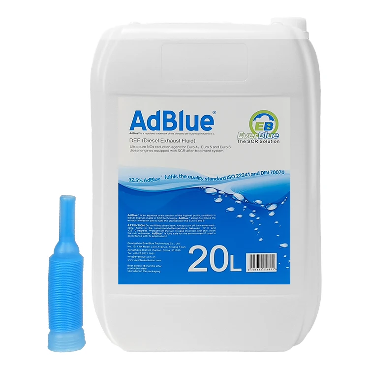 High-Quality China AUS32 AdBlue VDA Manufacturer 20 Liters DEF