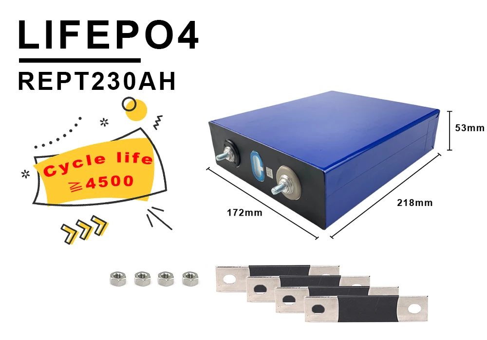 Exliporc 32v 280ah Lithium Iron Phosphate Battery Cells 230 Ah Rept Battery Cells Lifepo4 8405