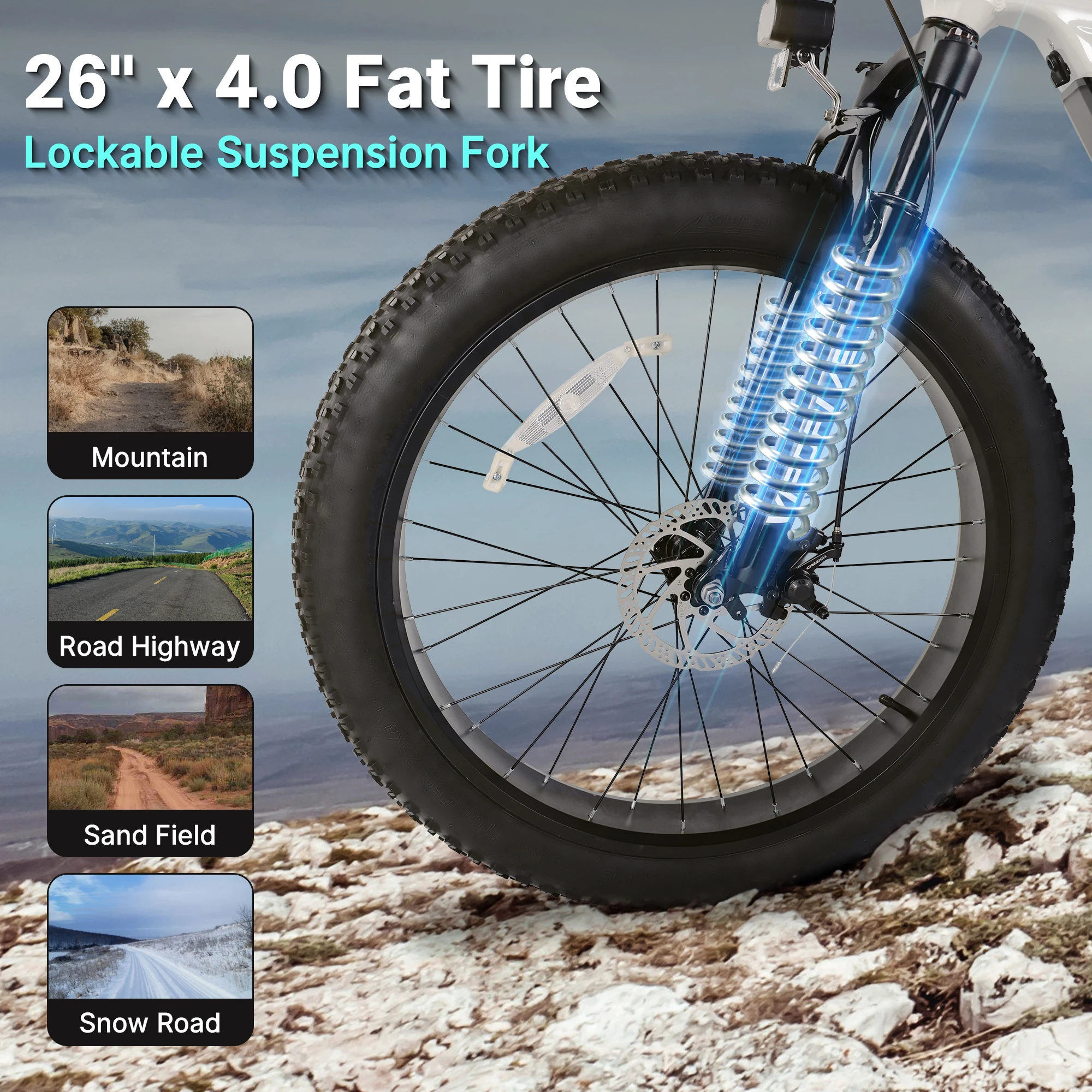 Vipdrive USA Warehouse Stock Drop Shipping Free Shipping 48V 15AH Best Battery Low Step Women 750W MTB Snow Beach Mountain Bike