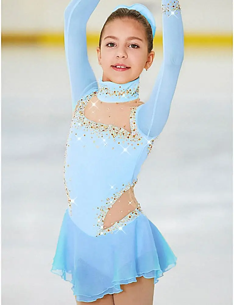 Ropa De Escenario LIUHUO Vestido De Patinaje Sobre Hielo Mujeres