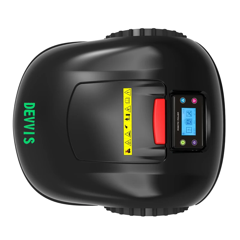 2025 Updated Newest Wireless WIFI SMARTPHONE APP Control Water-Proof Charger DEVVIS  Intelligent Robot Lawn Mower E1600T