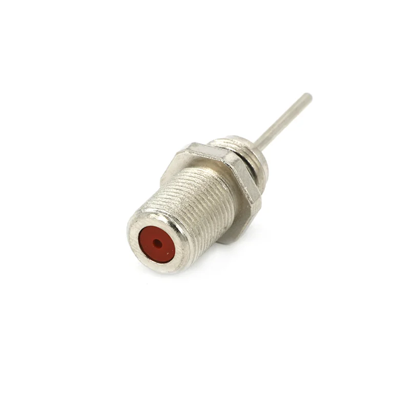 F Type Female Connector with Extended Pin