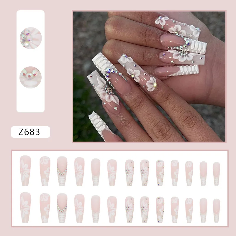 The Best Quality Reusable Press On Nails Customized Package Fake Nails ...