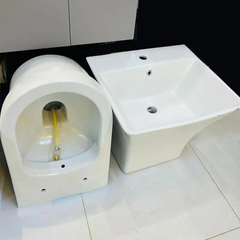 Utility Tub All-in-one Wc/ Toilet Spa Room Water Closet Color Toilette ...