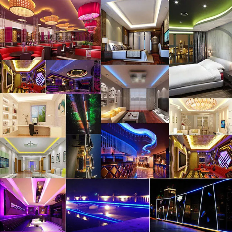 480 Leds 2700K 1100LM COB LED Strip Lights 5M/ Roll Waterproof Flexible Led Strip 9