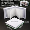 M05B:25mm 12-PP CD Case Ring Binder White