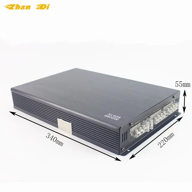 Factory 6800W 12V Full Range Car Amplifier 4 Channel 6800w Powerful Car Stereo Amplifier Car Audio Amplifiers