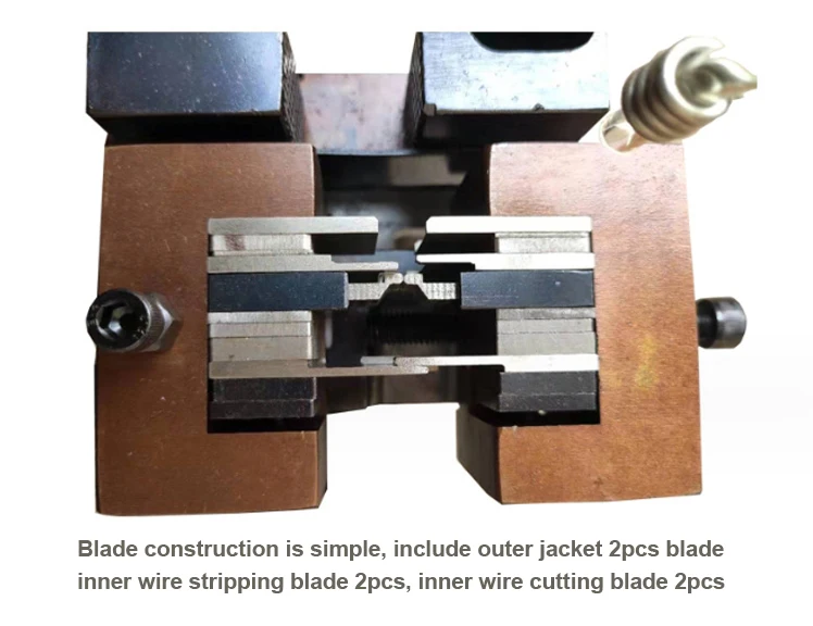 Wire Strip Inner Sinrad SR-310S Horizontal Pneumatic Sheathed Cable Stripping Machine ...