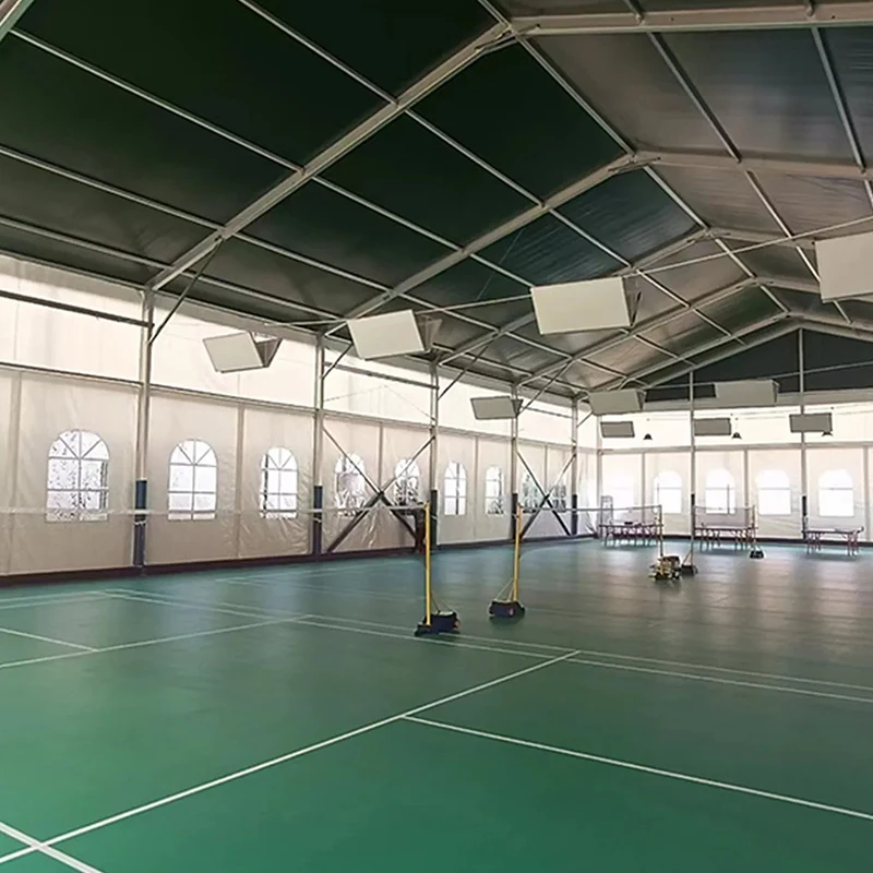 Durable Electric Push-Pull PVC Cover Sliding Canopy UV Resistant Basketball Court Equipment with Motorized Shelter supplier