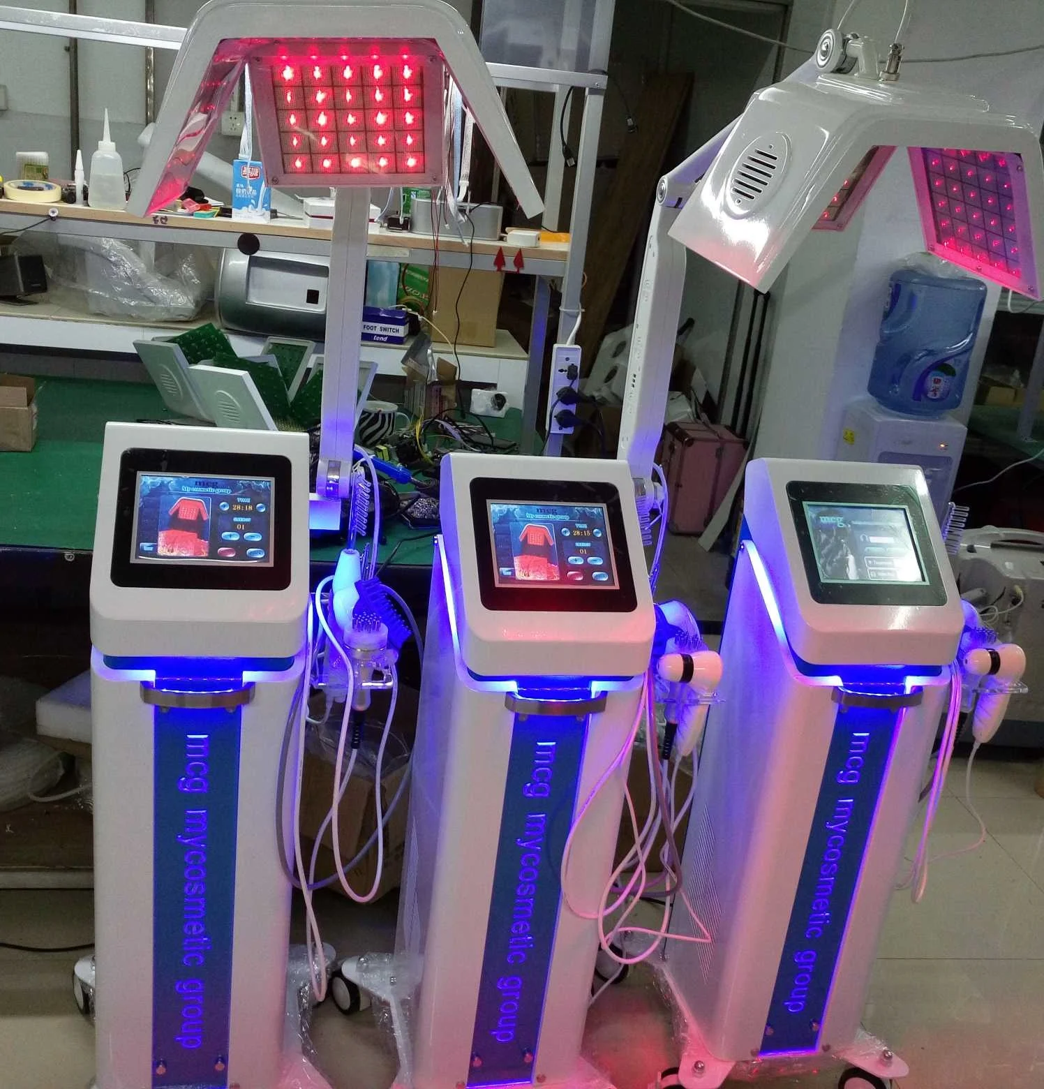 High-Efficiency Laser Beauty Machine for Hair Growth Treatment with Bio-Energy Low Level Laser Therapy Diode Laser 650nm