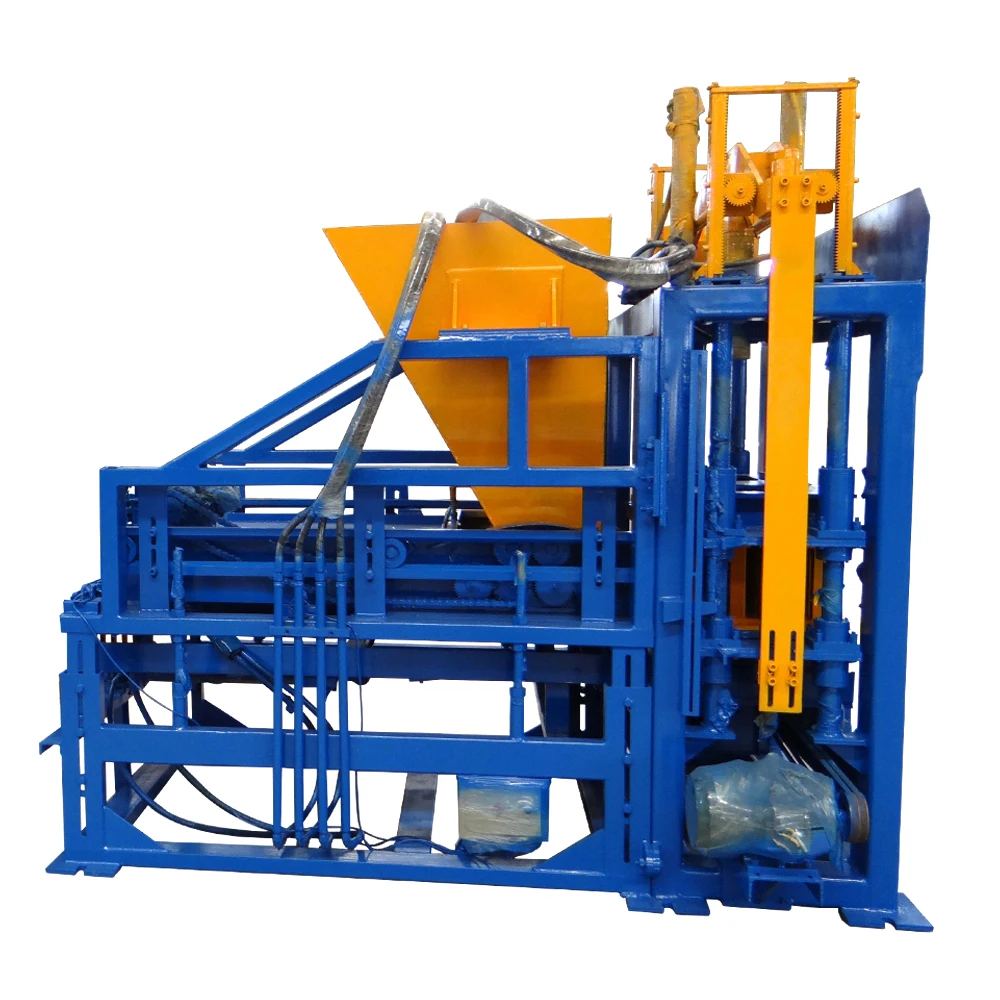 Automatic Fly Ash Cement Concrete Block Brick Machine in Africa