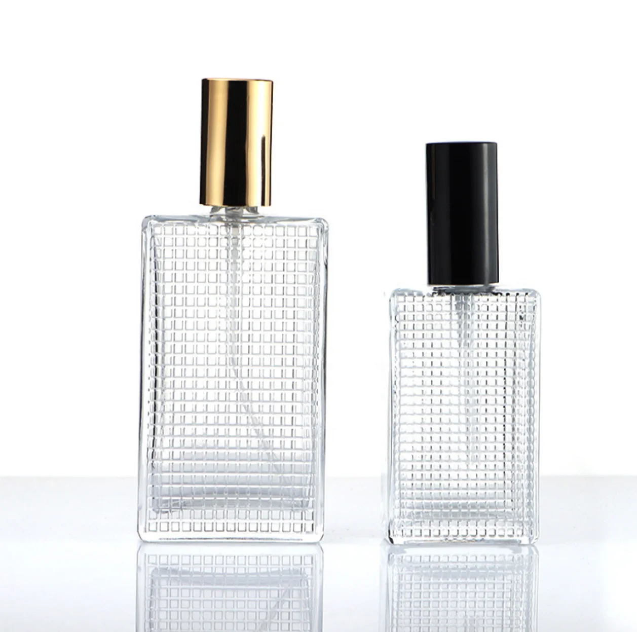 small glass perfume spray bottles