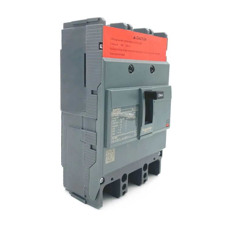 Baixa Tensão Elétrica EasyPact EZC TP 250 Ampères Disjuntor MCCB