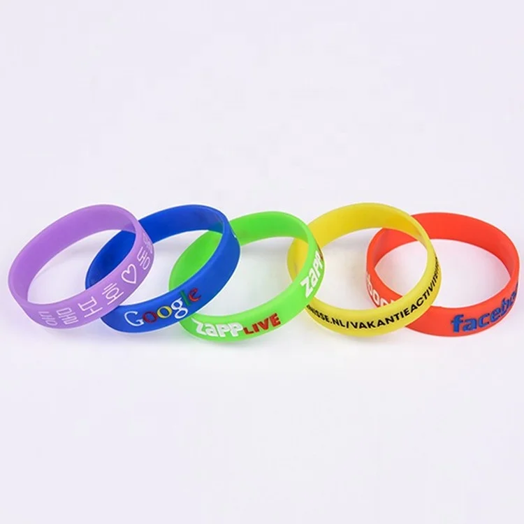 Personalised Silicone Rubber Wristbands | Debossed Logo