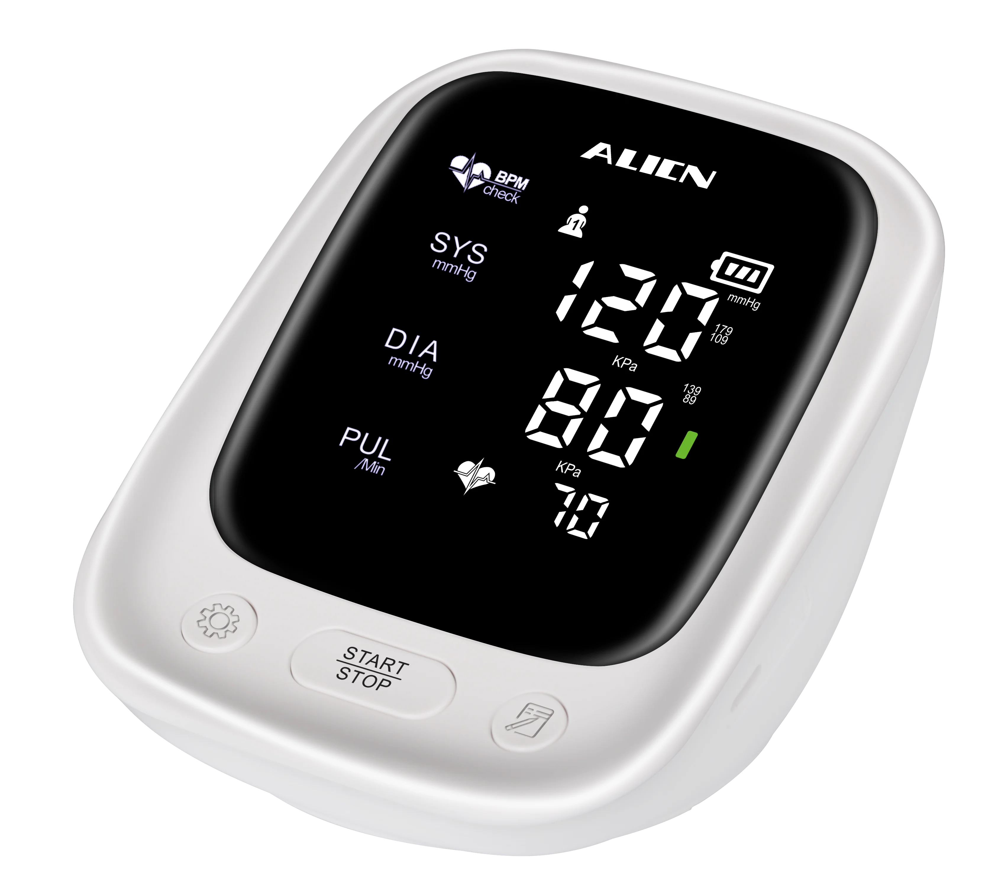 
Buy Alicn wholesale electronic automatic home care upper arm type digital blood testing pressure monitor for sale 