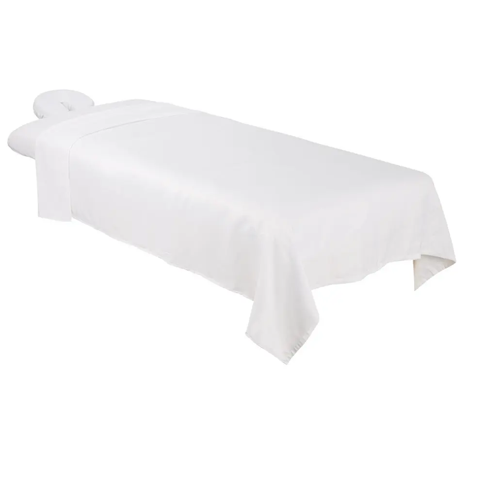 Soft Microfiber Massage Table Bed Sheet Cover Set Spa Massage Table