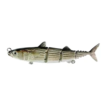 Cheery Mackerel Bait Multi-Joint Swimming Bass Lure Slow Sinking Hard Tackle Fishing Lures – Hard Lure – view 5