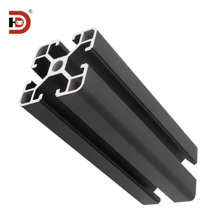 4040 4080 Factory Extrusion Industry Profile Aluminum Custom t Slot v Slot Aluminum Profile Champagne Color Electrophoresis