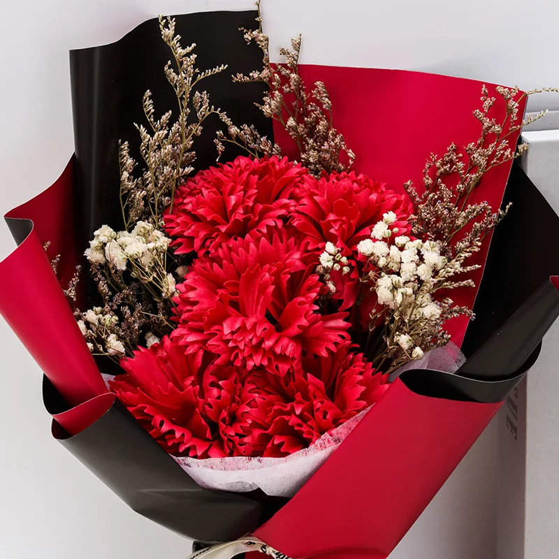 Valentine's Day Soap Flower 5-Layer Single Gift Rose