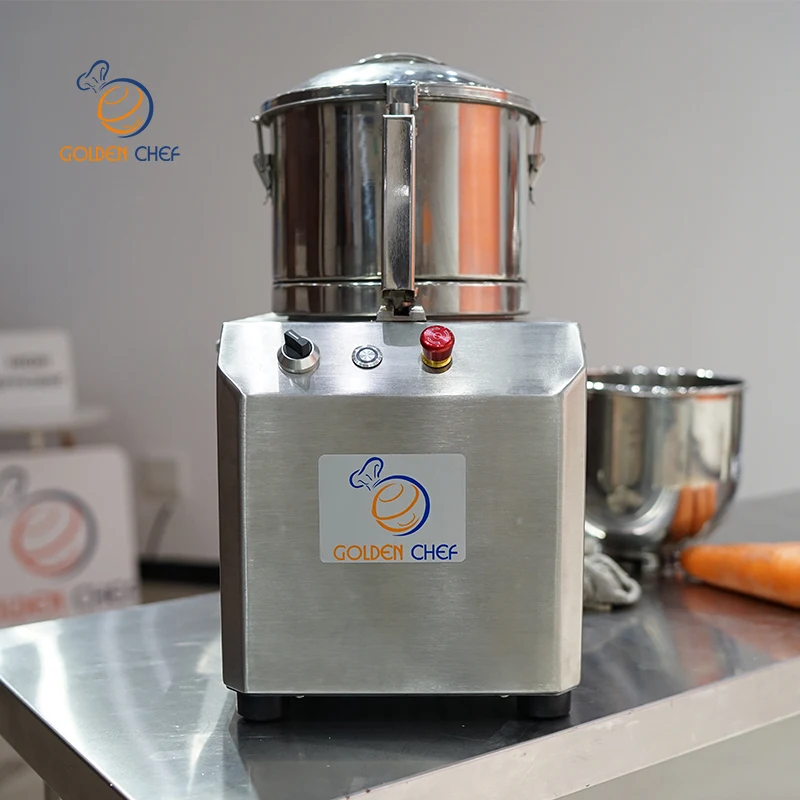 Golden Chef High Speed Electric Vegetable Chopper Automatic Stainless Steel Fruit & Vegetable Cutting Machine