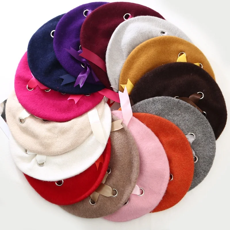 Luxury Women Vogue Winter Berets Wool 