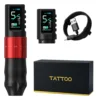 Double batterie rouge
