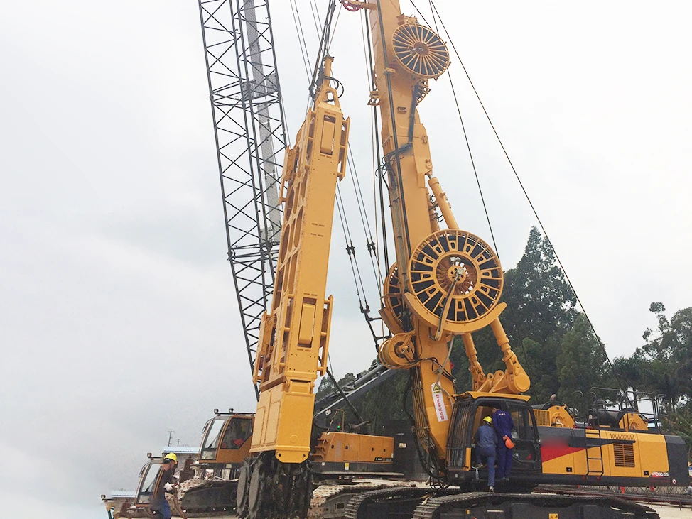 120tons Underground Trench Cutter Machine Diaphragm Wall Hydraulic Grab XG600D