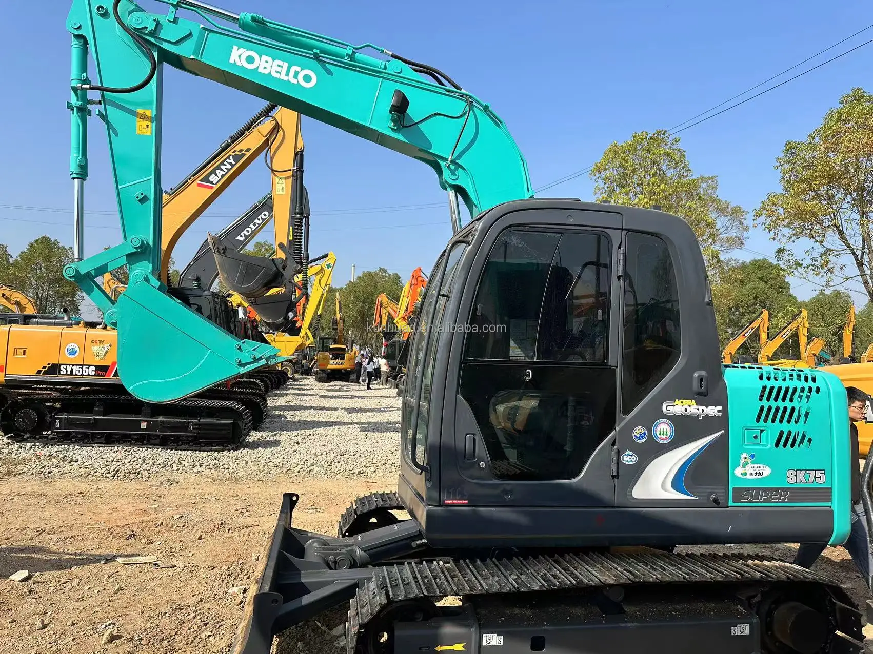 Sk130 Used Original 5g Kobelco Sk75 Sk140-8 Sk130 Sk115 Sk140 Sk95 Crawler ...