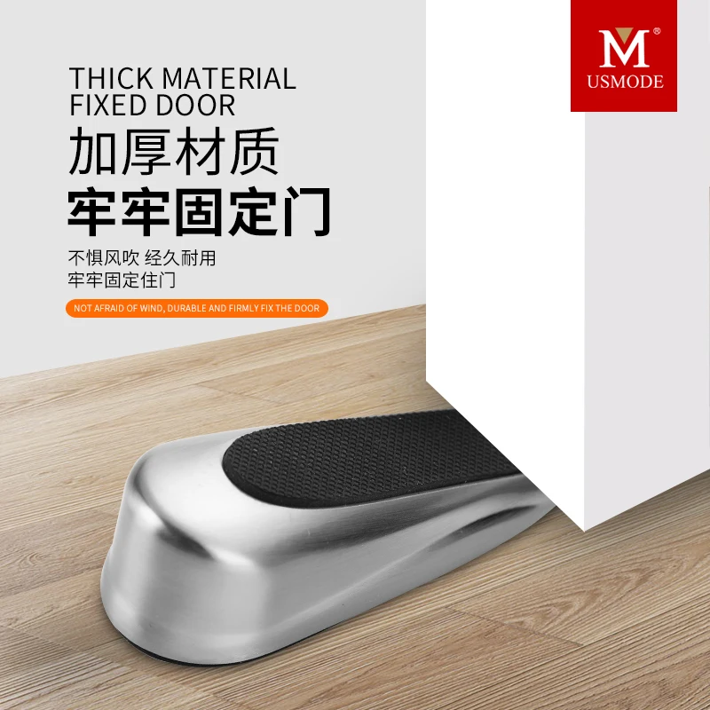 Цинковый сплав дверная пробка клин стеклянная душевая