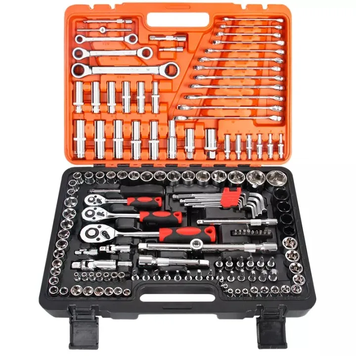216pcs Socket Wrench Kits Auto Repair Tool Socket Ratchet Spanner Sets