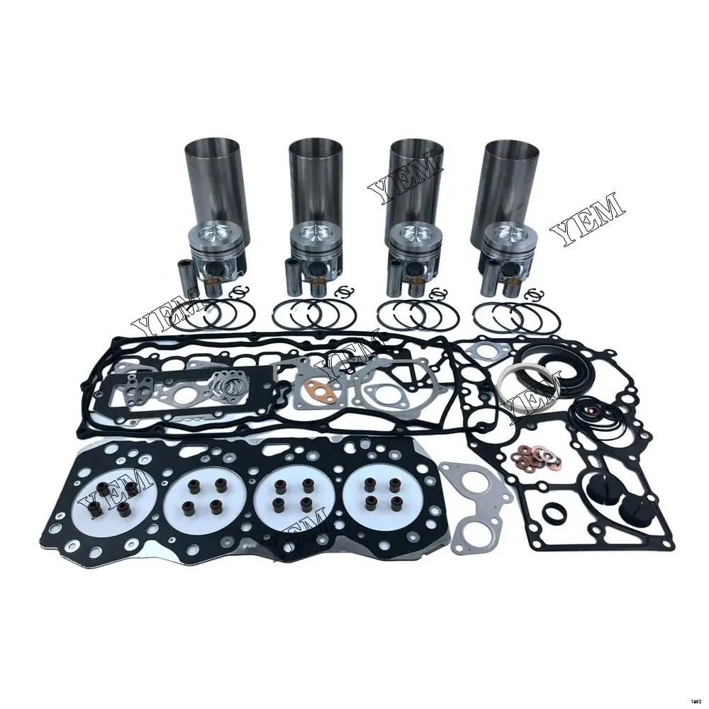 4JJ1 Overhaul Kit With Cylinder Piston Ring Liner Gaskets for Isuzu